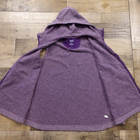 Duluth Trading Frost Lake Hooded Vest Women’s Plus 3X Purple Full Zip Fleece - Picture 10 of 12